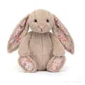 Jellycat Blossom Bunny Cherry Plyslegetøj Medium 31cm - Perfekt Brown