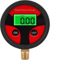 Digital däcktrycksmätare, LCD Digital däcktrycksmätare för bil, lastbil, motorcykel Gänga: 1/8 NPT-Perfekt