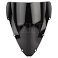 Pikkukuva 4 / 5: Sopii Hondalle CBR 600 F4I CBR600 2001 2002 2003 2004 2005 2006 2007 Tuulilasi Tuulilasi Double Bubble CBRF4I CBR600F4I - Perfet silver