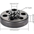 Miniatyrbillede 2 af 5: 3/4' Cyr Centrifugal Clutch med 10 Tænder - Udskiftning til Go Kart Mini Moto Baja Go Sports - Perfekt Kæde 40/41/420 - Perfekt