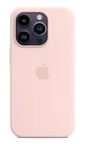 Silikonskal Kompatibelt med Iphone 14pro-Perfekt Chalk Pink