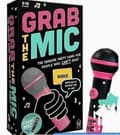 Grab the Mic Karaoke-spel - Spännande Grab the Mic, 2-10 spelare, 250 textkort - Perfekt