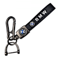 Miniatyrbillede 5 af 5: Læder Nøglering til Bil | Metal Finish | Robust Nøglering | Nøglering og Krogbeslag - Perfekt Silver Hardware Renault