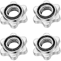 Miniatyrbilde 1 av 3: 4-delt Dumbbell Twist Lock, Sklisikker 25mm Standard Twist Lock Krage, Dumbbell Stangmutter, Vektstang Stjerne Krage - Perfekt