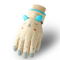 Pikkukuva 6 / 10: Lasten Rukkaset Vedenpitävät Käsineet Ski Pojille Tyttöjen Snow Thermal Rukkaset - Perfet Sky Blue