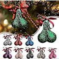 Miniatyrbilde 4 av 5: Julekule-Hengende Pynt Kreativ Juletrær Ornamenter Dekor-Perfekt purple