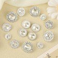 Pikkukuva 10 / 10: 10 kpl/ set metalli strassinapit paidan napit 25MM - Perfet