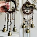 Pikkukuva 6 / 6: Witch Bells Screen Door Witch Wind Chimes Seppelekellot