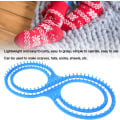 Miniatyrbild 3 av 6: Round Knitting Loom Knitting Board Loom Kit med virknålar för gör-det-själv filtstrumpor Scarfmössa - Perfet