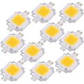 Miniatyrbild 1 av 6: COB LED-lampa, 10 st 10W LED Cool/White Chip SMD COB DC 9-12V för lampbyte - Perfet Yellow
