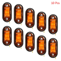 Miniatyrbilde 2 av 6: 10 STK Varsellys LED diodelys LED sidemarkeringslys - Perfet Yellow