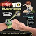 Miniatyrbilde 5 av 5: Klar lager Ben 10 Omnitrix Ben Omnitrix klokke figur leketøy Dai klokke Omnitrix Ben10 Ben 10 actionmodell barneklokke gave - Perfekt army green