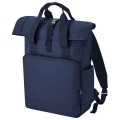Miniatyrbilde 1 av 2: Bagbase Roll Top Resirkulert Twin Handle Laptop Ryggsekk - Perfet Navy Dusk One Size