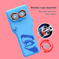 Miniatyrbild 3 av 5: Rep Launcher Propeller Loop Lasso Med Rep String Controller Handhållen Shooter Thruster Elektriska Leksaker För Barn Barn Present blue