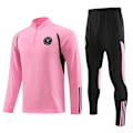 Miniatyrbillede 1 af 3: Mub- 2324 New Miami fodboldtrøje nr. 10 Messi langærmet fodboldtræningsuniform pink- Perfet M
