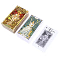 Pikkukuva 6 / 6: 12*7cm kultainen jugend Tarot Card Prophecy -ennustusperhe - Perfet