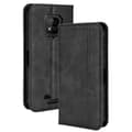 Kompatibel med Ulefone Armor 8 Magnetisk Spenne Retro Tekstur Lær Telefonveske - Perfekt Black