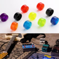 Miniatyrbilde 4 av 6: 10-Pack gitareffekter Pedal toppdeksler, gitarbeskyttelseshetter (8 farger) - Perfet