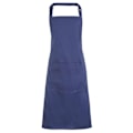 Miniatyrbilde 1 av 3: Premier Kvinners Fargerik Bib Forkle med Lommer/Overalls - Perfekt Marine Blue
