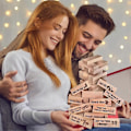 Pikkukuva 5 / 5: 48 Palan Super Naughty Block Tower -peli Aikuisten Pareille Toimintaa ja Treffipäivän Ideoita Luova Block-peli - Täydellinen