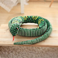 Pikkukuva 1 / 3: Hauska sarjakuva käärmepehmo Green Snake- Perfet Green Snake 200cm