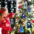 Miniatyrbillede 2 af 11: 24 STK Jule-adventskalender Gaveposer Snørepose Fest D red 24pcs