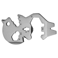 Pikkukuva 3 / 3: 1kpl No Touch Door Opener Tool Edc Survival Key Ring - Perfet