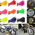 Miniatyrbillede 4 af 9: 72 stk Cykel Hjul Eger Wraps Cover Motorcykel Dæk Eger - Perfet Red