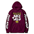 Miniatyrbilde 2 av 5: Rapper Juice Wrld 999 O-Neck Genser Menn/Kvinner Mote Langermet Vår Høst Hettegensere Genser Hip hop topper Pullover-Perfet Blue M