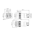 Miniatyrbillede 2 af 5: GX16 Vandtæt Luftfartsstik Stikdåse Sensor Encoder 2/3/4/5/6 Pin Ny-Perfekt