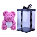 Pikkukuva 1 / 5: Keinotekoiset kukat Ruusu Karhu, ruusu Teddy Karhu, Kukka Karhunpentu, Ikuinen Ruusu Ikuinen Kukka Ikkunanäyttöön, Hääpäivä Joulu Ystävänpäivä G Pink Bliss