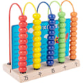Miniatyrbilde 6 av 6: Tretall som teller datamaskinramme Babybursdagsgave - Perfet Colourful
