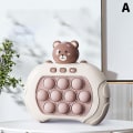 Miniatyrbild 1 av 8: Pop It Game - Pop It Pro Light Up Game Quick Push Fidget Game - Perfet Brown