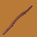 Miniatyrbillede 5 af 6: 8 Beads Gua Sha Massage Stick Kulsyreholdigt træ Rygkrop Meridia - Perfet 2