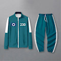 Miniatyrbillede 3 af 5: Squid Game Kostume, Squid Game Sportswear, Koreansk Folkespils Kostume Sæt til Fans, Cosplay og Temabegivenheder, 456 Voksen Squid Game Kostume - Perfekt C L