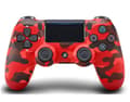 Tvåpack röda PS4-kontroller för PlayStation 4