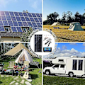 Miniatyrbilde 3 av 5: 300W 12V Solcellepanel, Solcellepanelsett, Batteriladersett med 60A Solcelleladerregulator for Bobil, Yacht, Utendørs, Hage, Belysning - Perfekt