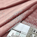 Miniatyrbilde 5 av 5: Luksuriøse termisk isolerte gardiner, tykke solide stuegardiner - Perfekt blendingsgardin Pink W 39x H 55 100cm*140cm