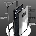 Miniatyrbillede 5 af 5: Snap-on Metalramme Etui til Nothing Phone 2a-Perfet Black