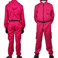Pikkukuva 4 / 6: Squid game - Cosplay-puku - täydellinen Red xl