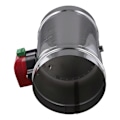 Miniatyrbilde 1 av 5: 125mm Elektrisk Kanalspjeldventil i Rustfritt Stål HVAC Luftkanal Elektrisk Spjeld AC220V A-Perfet
