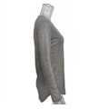 Miniatyrbillede 3 af 6: ode løs V-halsstrop i almindelig T-shirt - Perfet grey M