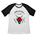 Miniatyrbillede 1 af 2: Stranger Things 4 Hellfire Club T-shirt - Perfekt Style5 XL