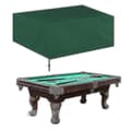 7/8/9ft Biljardbordsöverdrag, Utomhusmöbelskydd - Perfekt Green 9FT 287*155*82cm