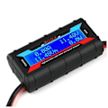 Miniatyrbild 1 av 5: 200A Högprecisions Effektanalysator Wattmätare Batteriförbrukning Prestandaövervakare med LCD Bakgrundsbelysning-Perfekt