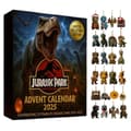 Jurassic Park Kalender Jule Dinosaur Julekalender 2025 24 Dage Akryl A- Perfet