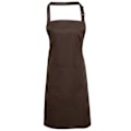 Miniatyrbilde 1 av 3: Premier Kvinners Fargerik Bib Forkle med Lommer/Overalls - Perfekt Brown