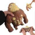Stretchig Gummigorilla Fylld med Lim-sand, Latex Gorilla Mjuk Dekompressionsdocka Leksak, Djur Högelastisk Stretchig Dekompression, Dekomprimerar