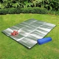 Picknickfilt Vattentät Vikbar Vändbar Silver Camping Sovmatta (200 x 150cm)