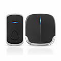 Pikkukuva 1 / 5: Plug & Play Langaton ovikello pitkällä kantamalla, musta